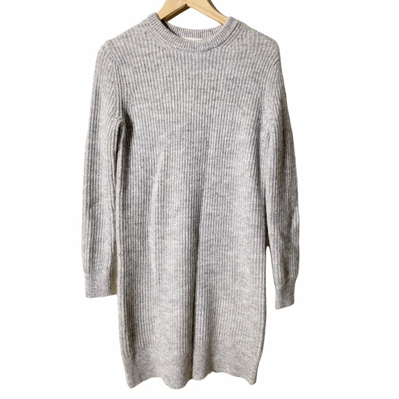 Michael Kors | Wool mohair crew neck sweater knitted dress - Picture 2 of 7